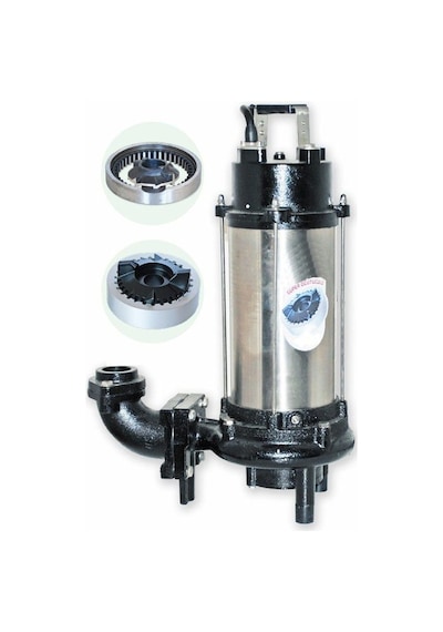 İmpo V2200c 3hp-380v Süper Öğütücülü Dalgıç 29 Mt