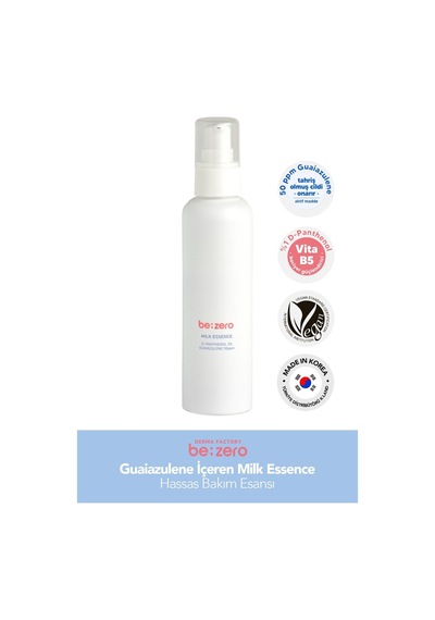 Derma Factory Guaiazulene İçeren Hassas Bakım Esansı Derma Factory Be Zero Essence 150ml