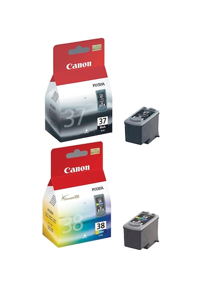 Canon Pg 37 Siyah Cl 38 Renkli Kartuş Mx300 310