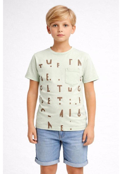 Yale Kids 8-12 Yaş Erkek Çocuk Tişört Soft Mint Yale Kids 8-12 Yaş Erkek Çocuk Tişört Soft Mint