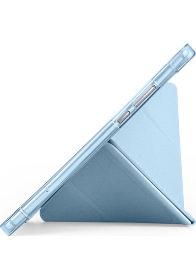 Honor Pad X7 8.7 Kılıf Zore Tri Folding Kalem Bölmeli Standlı Kılıf Kapaklı Kılıf