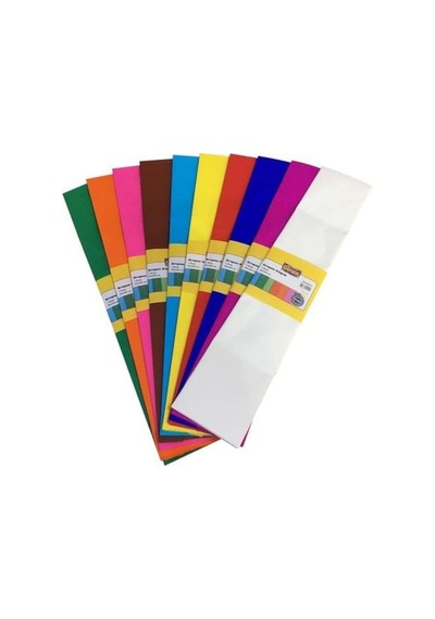Hellove Grapon Kağıdı 10 Lu Set Karışık Renk Krapon Kağıdı