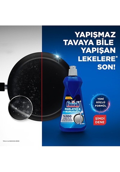 Finish Bulaşık Makinesi Parlatıcı & Kurutucu Sıvı 800 Ml X 2