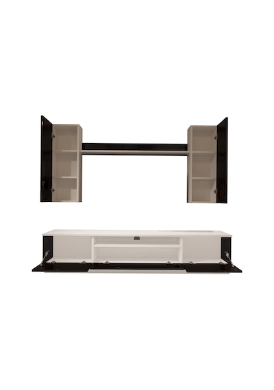 Decoraktiv Trendstyle 5ds Mdf Tv Ünitesi Tv Sehpası Beyaz - Siyah