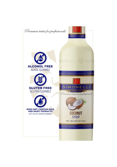 Simonelli Hindistan Cevizi Kahve Şurubu 700 ML + Pompa