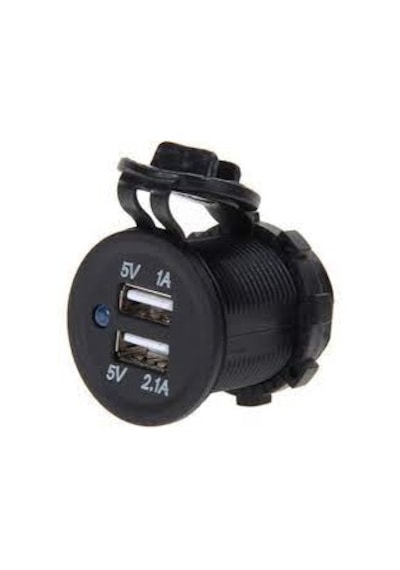 Oem Araç.Motorsiklet Çakmaklık Usb Şarj Aleti Soketi 12-24V