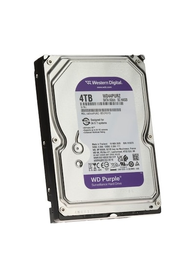Wd 3.5" 4tb Purple Wd44purz 5400 Rpm 128mb Sata-3 Güvenlik Diski