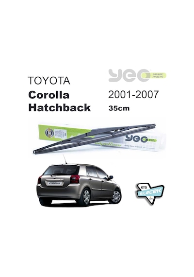 Yunus Emre Otomotiv Toyota Corolla Uyumlu Hb Arka Silecek 2001-2007