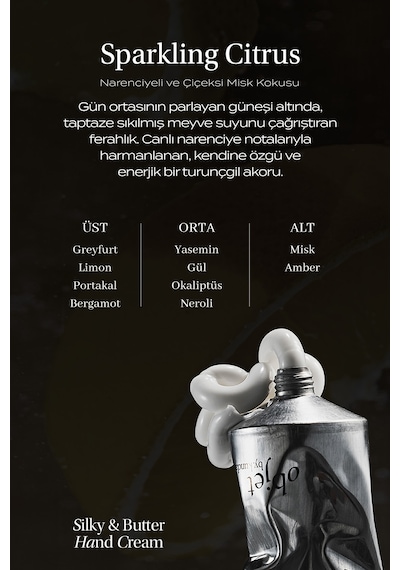Kundal Silky & Buttery Hand Cream Sparkling Citrus