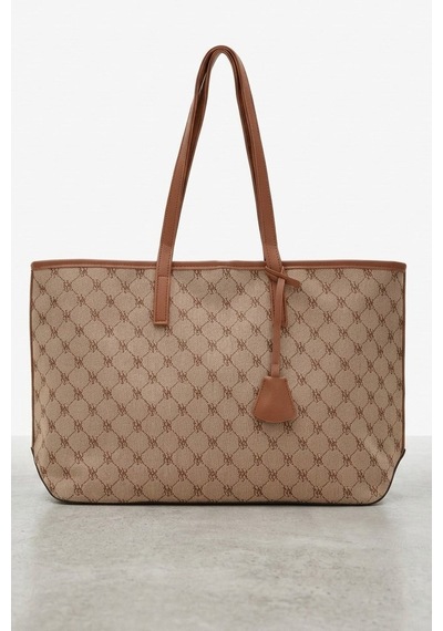 Madmext Michelle Taba Monogram Omuz Çantası Mg2838