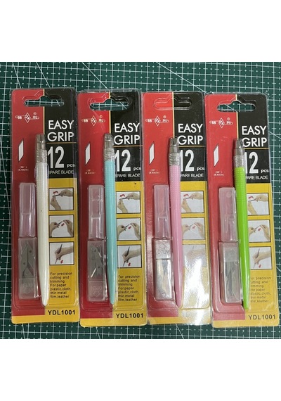 Easy Grıp Maket bıçağı 12 yedek uç