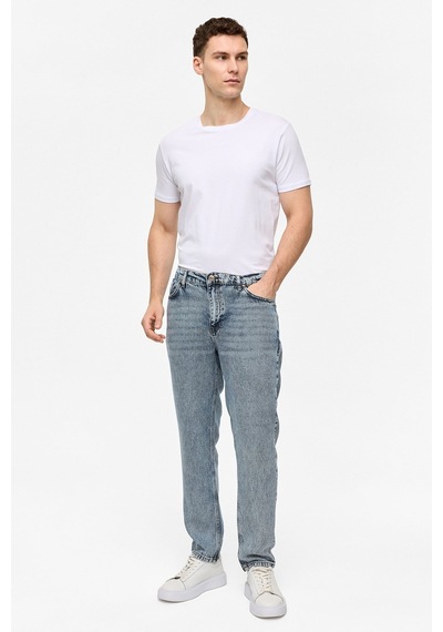 Backandbond Mavi Smart Fit Denim Pantolon Çok Renkli