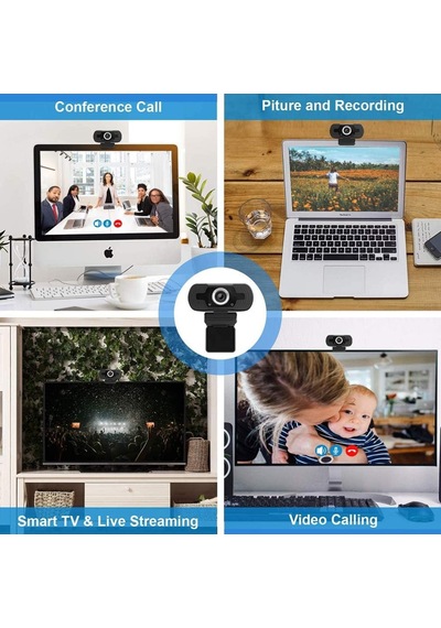 Webcam Bilgisayar Webcam Live Webcam Kamera Defter 1080p Öğretimi