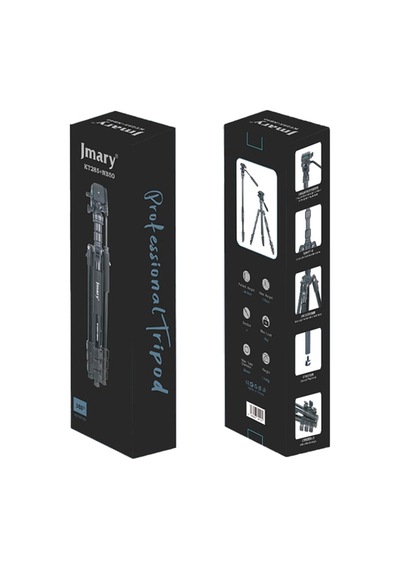 Jmary Kt285+nb50 Ayarlanabilir Başlıklı Tripod Siyah