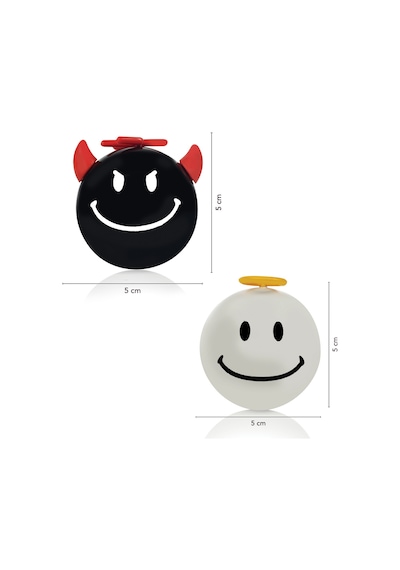 Oto Petek Kalorifer Kokusu Melek Şeytan Sevimli Emoji Parfümü