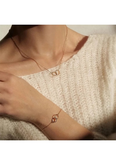 Elan Unity Bracelet Rose Gold