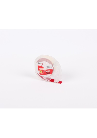 Dymo Letratag Muadil Cestag Şerit Beyaz-Kırmızı 12MM X4M 10'lu Paket