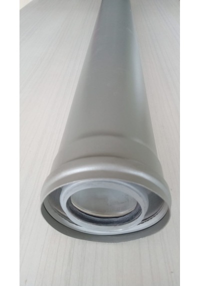 ALARKO SRD 20-27 YOĞUŞMALI KOMBİ BACA UZATMA BORUSU GRİ 1000 MM