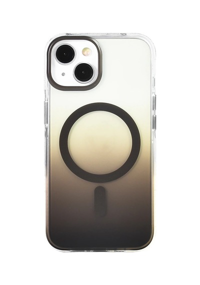 Apple Uyumlu iPhone 14 Kılıf M-safe Şarj Özellikli Transparan Renk Geçişli Zore Toros Kapak
