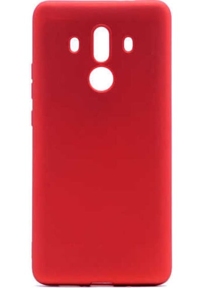 Huawei Mate 10 Pro Kılıf Zore Premier Silikon Kapak Kırmızı