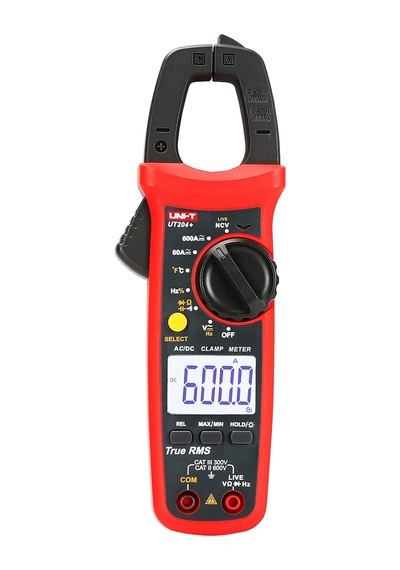 Ut204 + Dijital Sıkıştırma Ölçüm Cihazı Sıcaklık Alternatif Akım Doğru Akım Gerilim Direnç Test