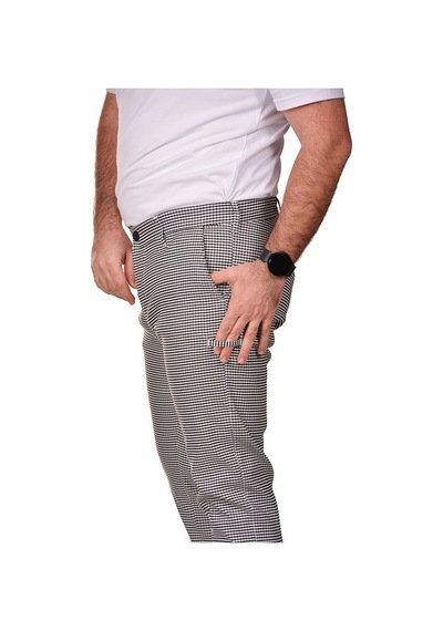 Likralı Pötikare Aşçı Pantolon