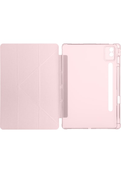 Lenovo Idea Tab Pro 12.7inç Tb-373fu Kılıf Kalem Bölmeli Trifolding Case Kılıf