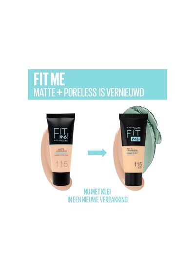 Maybelline New York Fit Me Matte+poreless Fondöten - 105 Natural Ivory 30 Ml Sku: Smg8690010419651