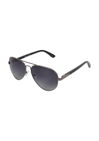 Flirt Fl 795 430p 59 Polarize Erkek Pilot Gri Metal Güneş Gözlüğü Gri