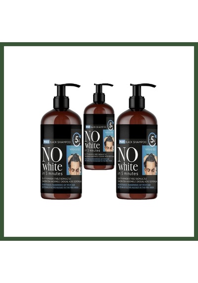 Bezos Nowhite Erkek Saç Şampuanı 250 Ml 3 Adet Pytht