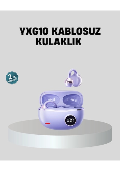 Mey İthalat Kulak Arkası Klipsli Bluetooth Kulaklık Yxg10 Silikon Malzemeli Ergonomik