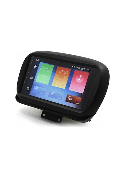 Fiat 500x Android Multimedya Sistemi 4-64 For-x 2015-2021 Ön Kayıt Kamera Hediyeli 9"