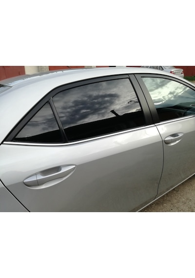 Toyota Corolla Uyumlu Krom Cam Çıtası 4 Prç. 2014 - 2018