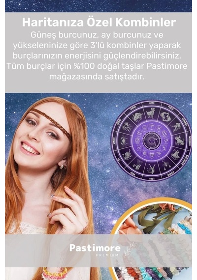 Enenstyle Fashıon Boutıqueunisex Koç Burcu Enerjisini Yükselten Doğal Taş Bileklik Koç Burçları Için Burç Taşı Bileklik Çok Renkli Çok Renkli