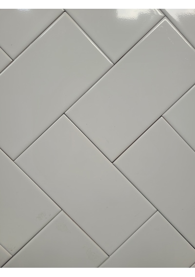 Seramiksan Glossy Beyaz 10x20cm 2.kalite Seramik 0.92m2 1 Kutu