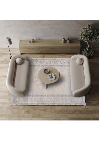 Dolce Vita Halı Opera 8511 Mansion Modern Salon Halısı gri