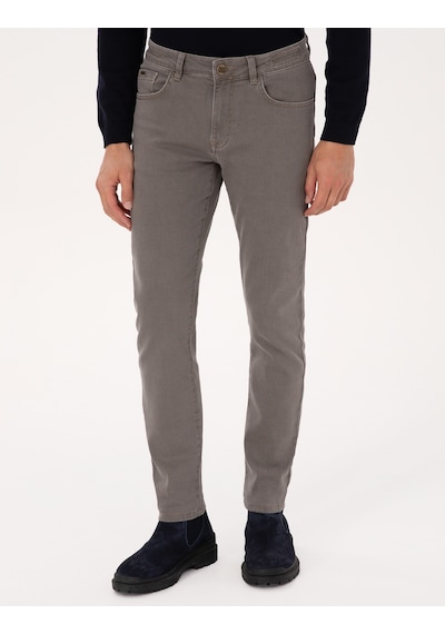 Pierre Cardin Erkek Vizon Pantolon Jean 50317248-vr052 Vizon