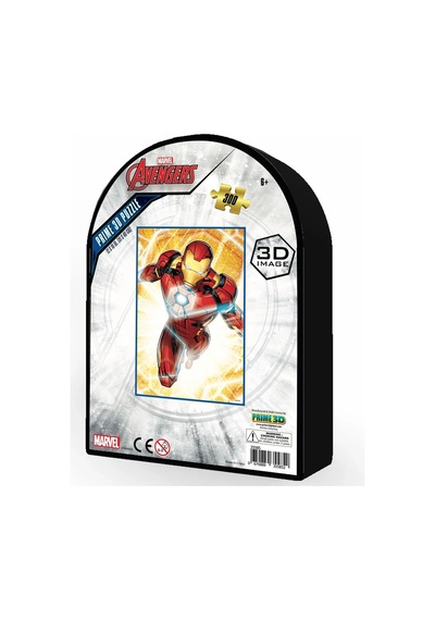 Mey İthalat Iron Man 300 Parça Puzzle 35585 - Metal Kutu