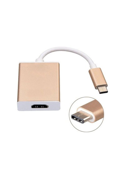 Hytech Hy-usbc10 1080p Metal Type-c To Hdmı Adaptör Kdo