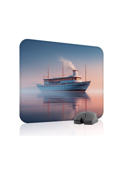 Gemi Ship Kaymaz Dikişli Kauçuk Oyuncu Mousepad V5 - 48x40 Xl Gaming Mouse Pad Fare Altlığı