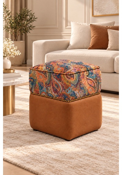 Şahzar Desenli Kare Puf 40x40x48 Cm, Dekoratif Koltuk Pufu, Lüks Paisley Desenli Puf, Gold Boncuk Detaylı Puf Turuncu Desenli - 936695820 Turuncu Desenli Şahzar Desenli Kare Puf 40x40x48 Cm, Dekoratif Koltuk Pufu, Lüks Paisley Desenli Puf, Gold Boncuk Detaylı Puf Turuncu Desenli - 936695820 Turuncu Desenli