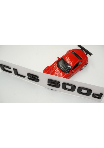 CLS 500d Bagaj Parlak Siyah ABS 3M 3D Yazı Logo