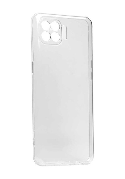 Oppo Reno 4 Lite Kılıf Zore Kamera Korumalı Süper Silikon Kılıf Renksiz