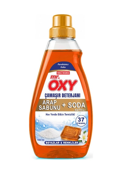 Mr.oxy Soda Ve Arap Sabun Sıvı Çamaşır Deterjanı 1.48 L Diğer