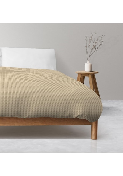 %100 Pamuklu 150x200 Cm Waffle Desenli, Pike Yatak & Koltuk Örtüsü Çok Renkli