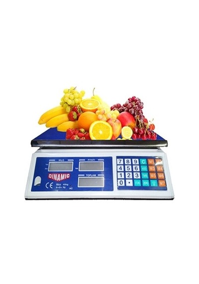 Elektronik Terazi 40 Kg 5324 Açık Beyaz