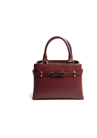 Silver Polo Sp1149 Kadın El Çantası Düz Bordo-bordo