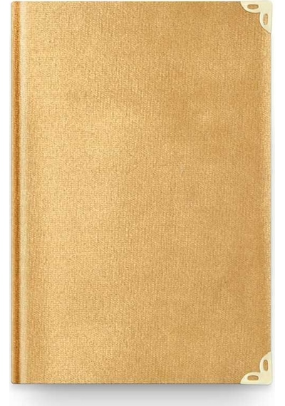Rahle Boy Kadife Kuran-I Kerim (Altın. Elif-Vavlı. Yaldızlı) N11.2659