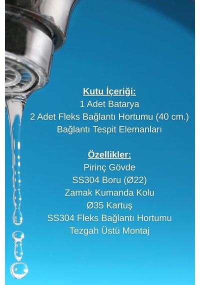 İtimat Astra 397 Kuğu Mix Eviye Bataryası Gri