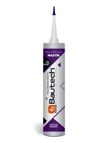 Bautech Poliüretan Mastik Gri 310 Ml Gri